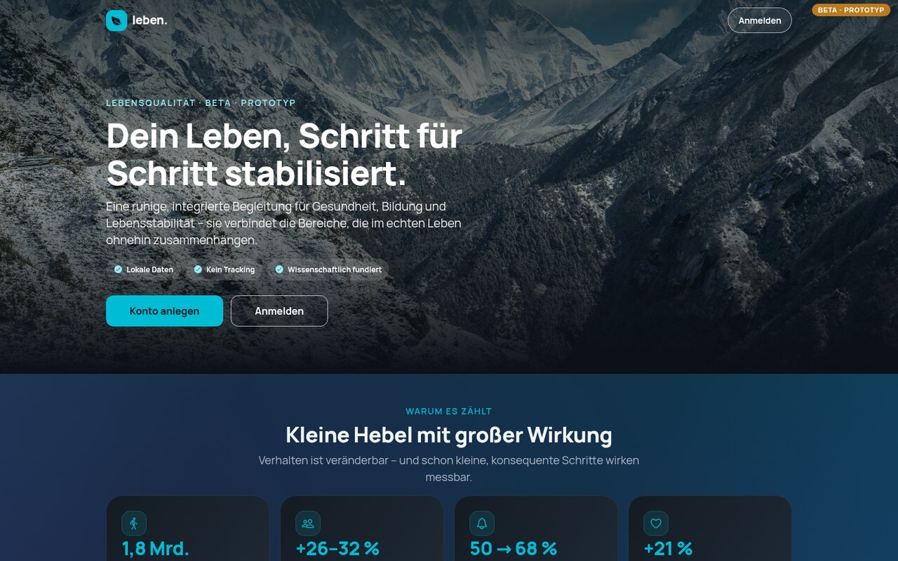 Leben – Plattform für Lebensqualität