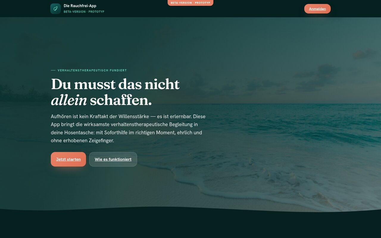 StopSmoking – verhaltenstherapeutische Rauchentwöhnung